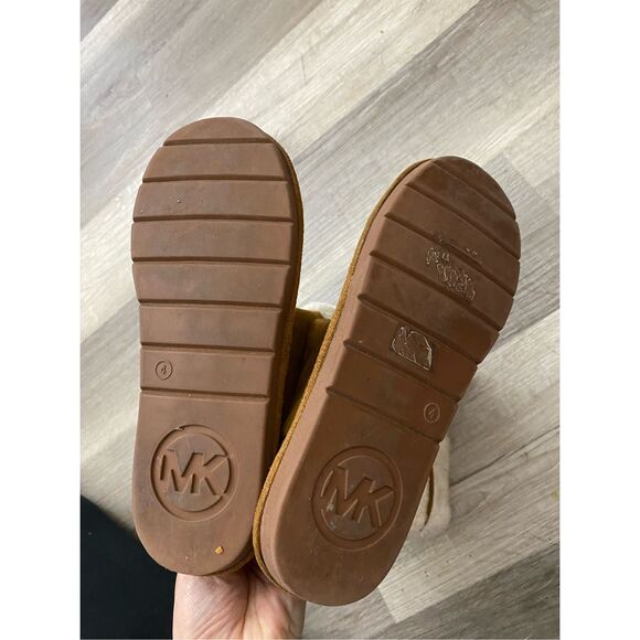 Michael Kors Wren Boots in Chestnut Brown, Kids Size 4 / Women's Size 5.5 - Picture 6 of 7